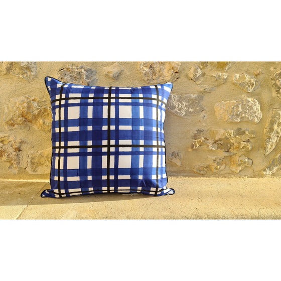Big Check Mate 55x55cm Cushion