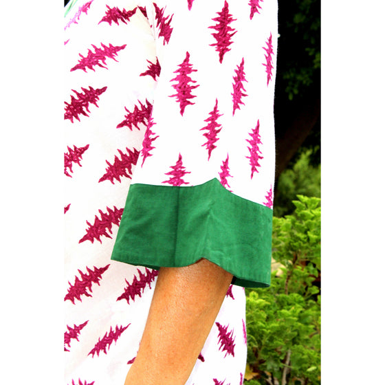 Santanyi Kaftan - Fuschia
