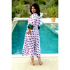 Santanyi Kaftan - Fuschia
